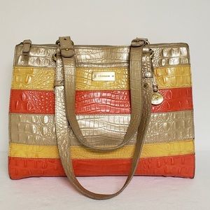 Leather Brahmin Satchel